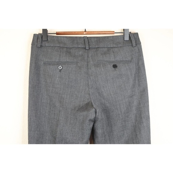 ZADIG&VOLTAIRE POSH STRIPE FRANGE CROPPED TROUSER BLACK EU 36 RAW HEM - Picture 7 of 14